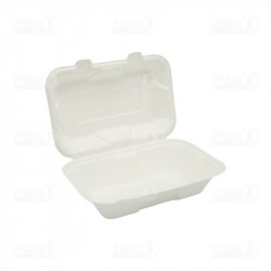 Lunch box rectangulaires - Bagasse