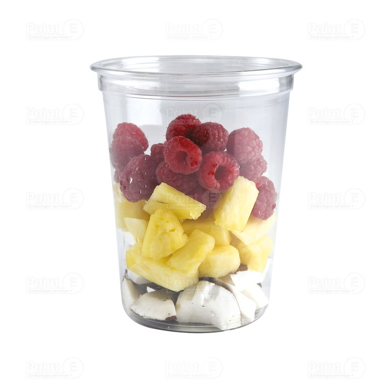 Pots à dessert et couvercles