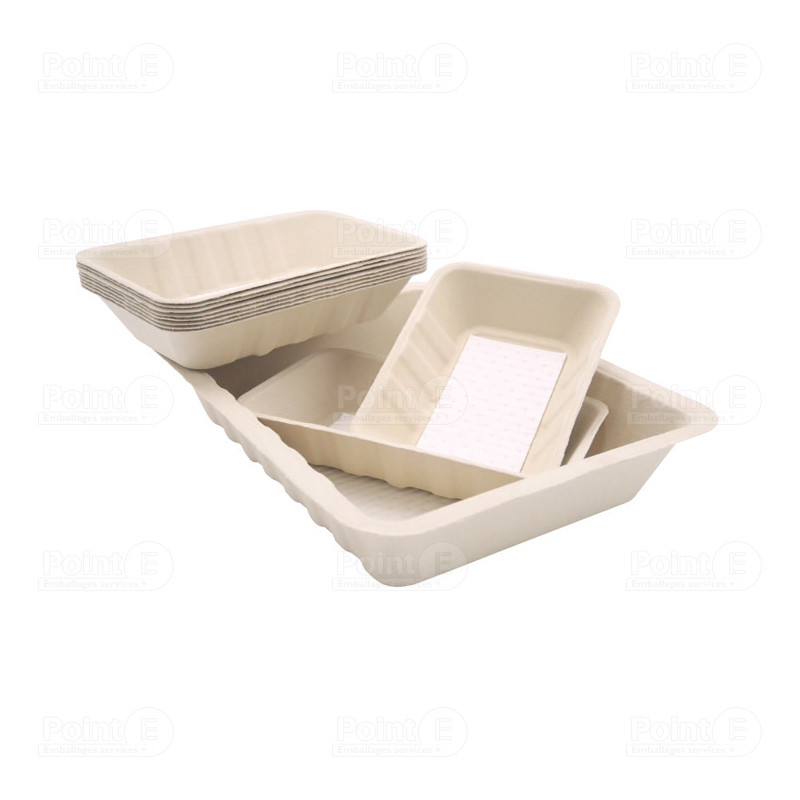 Barquettes bagasse thermoscellables