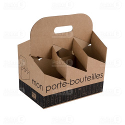 Cartons porte-bouteilles