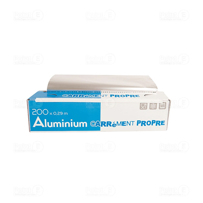 Aluminium professionnel en rouleau "Carrément Propre"