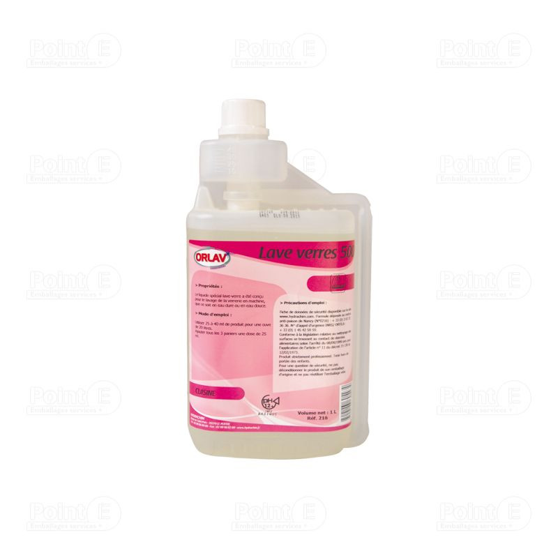 Liquide lave-verres Liquide lave-verres