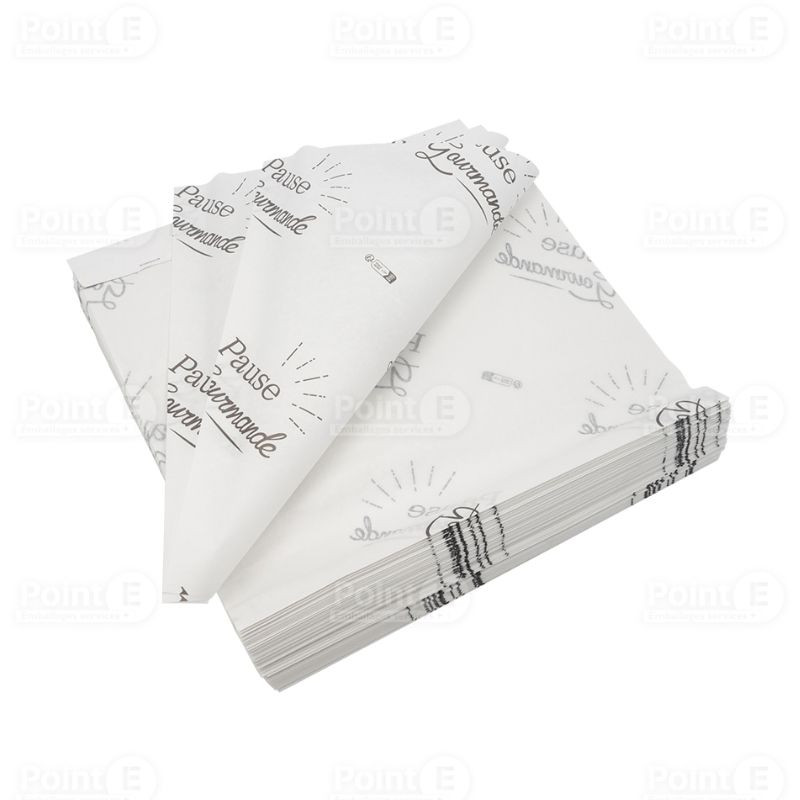 Feuilles papier parazelle en liasse "Pause Gourmande" Feuilles papier parazelle en liasse "Pause Gourmande"