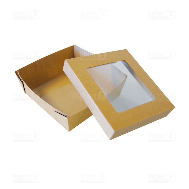 Lunch box carrées - Carton Lunch box carrées - Carton