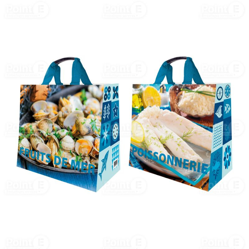Cabas réutilisables "Poissonnerie" Cabas réutilisables "Poissonnerie"